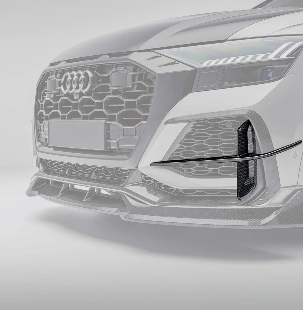 Audi RSQ8 RV Front Canards Vor-Facelift CPG Carbon