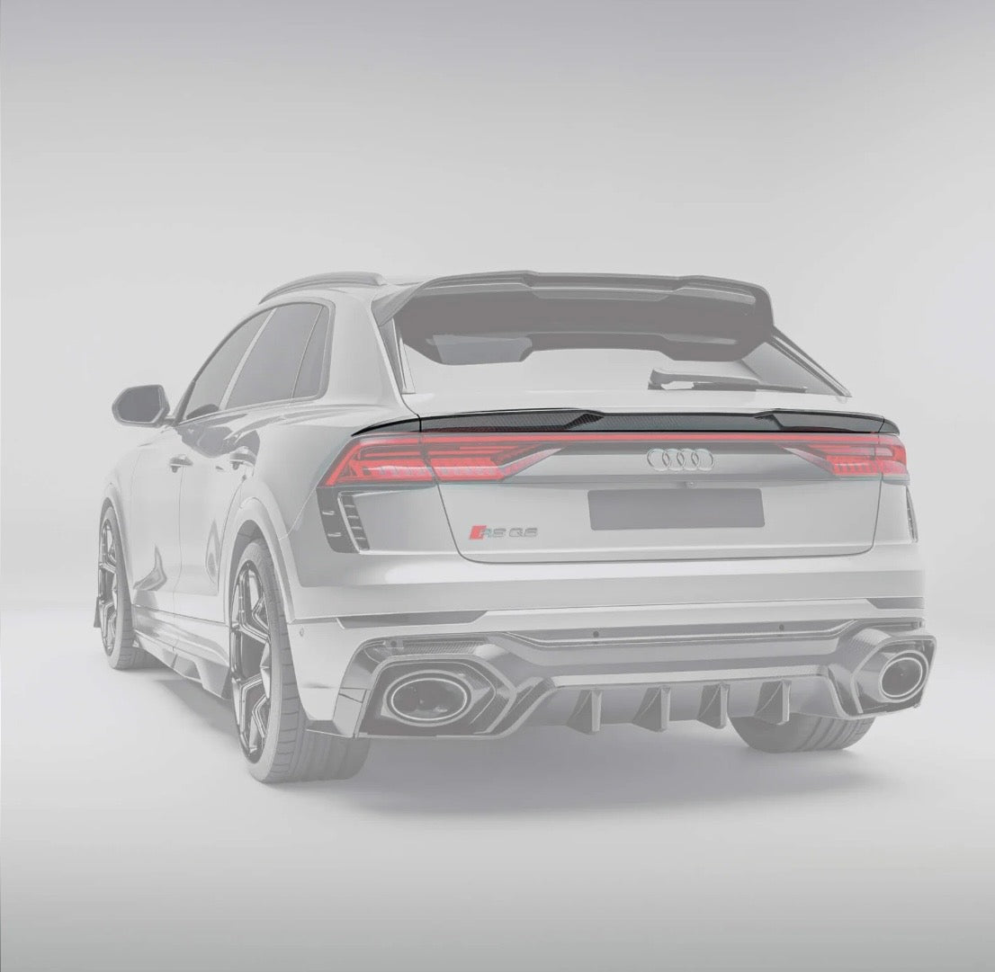 Audi RSQ8 RV Kofferraumspoiler Vor-Facelift CPG Carbon