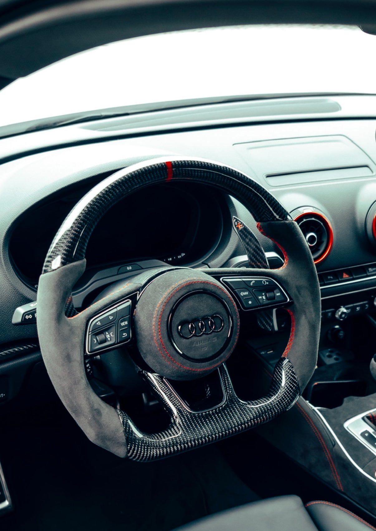 Luxus Audi Lenkrad A3 Ebenbild