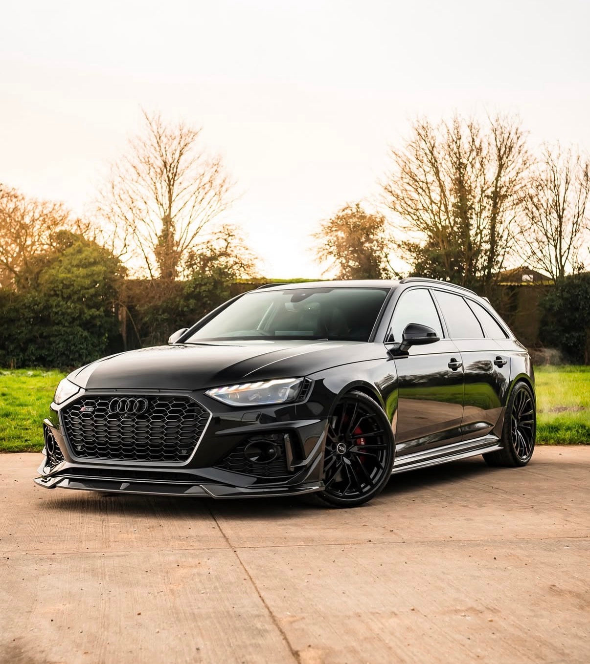 Audi RS4 B9.5 Frontlippe CPG Carbon