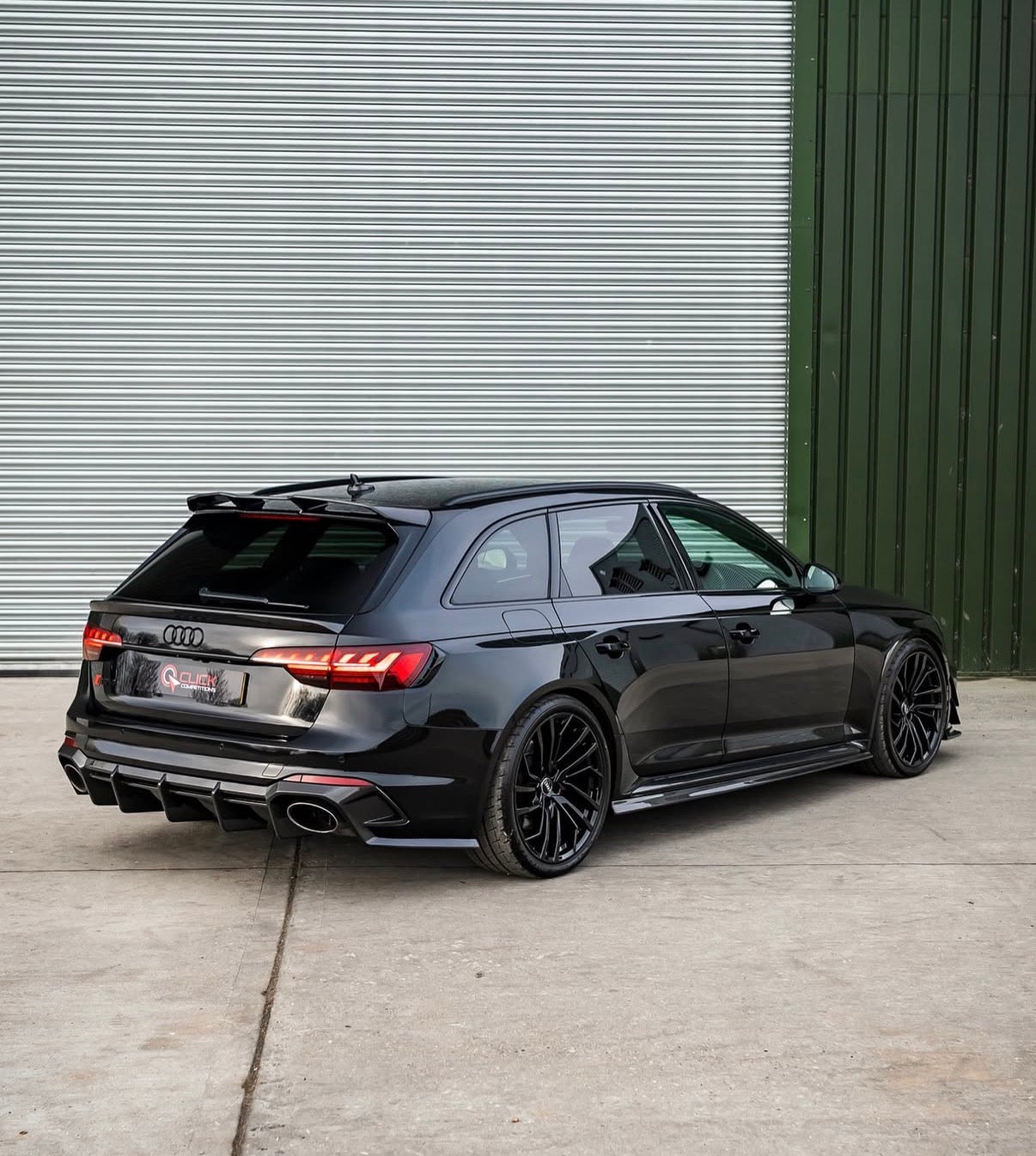 Audi RS4 B9 &amp; B9.5 Heckdiffuser CPG Carbon