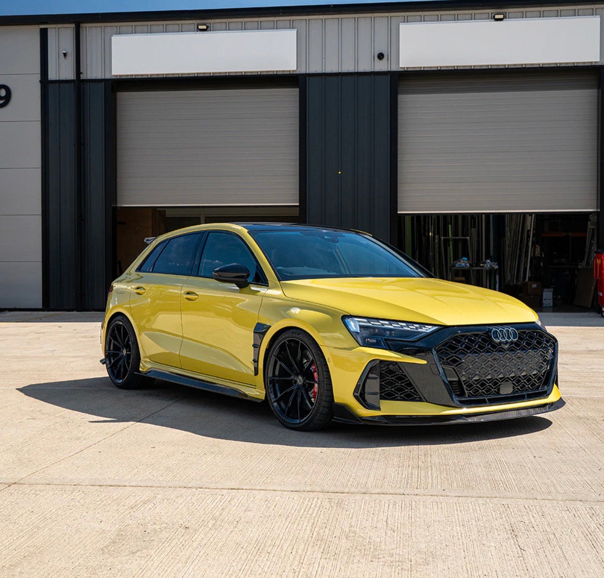 Audi RS3 8Y 2025+ V4 Frontlippe CPG Carbon