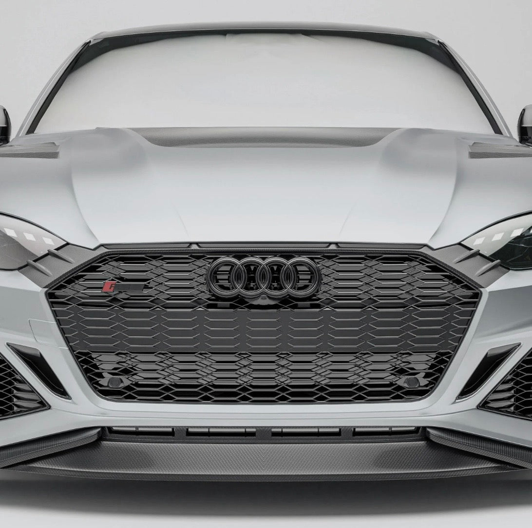 Audi RS5 B9.5 Facelift Sportback u. Coupe RV Grill-Umrandung CPG Carbon