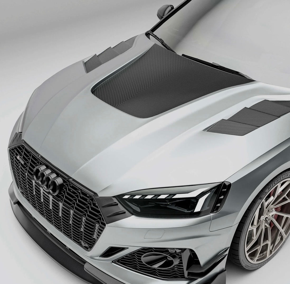 Audi RS5 B9.5 Facelift Sportback u. Coupe RV Motorhaube CPG Carbon
