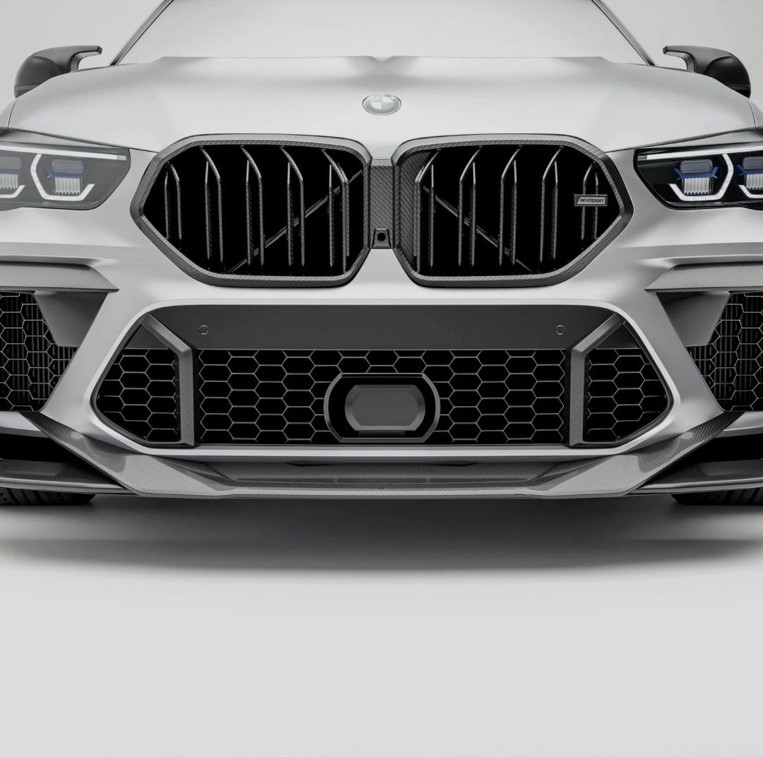 BMW X6M F96 PRE-LCI RV Kühlergrill CPG Carbon