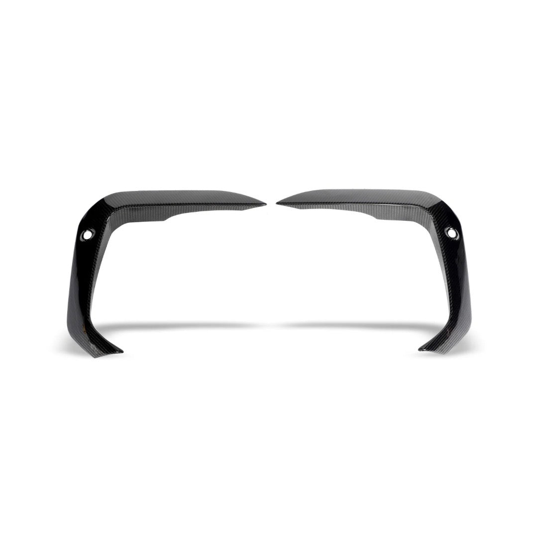BMW X6M PRE-LCI RV Frontstoßstangen-Canards CPG Carbon