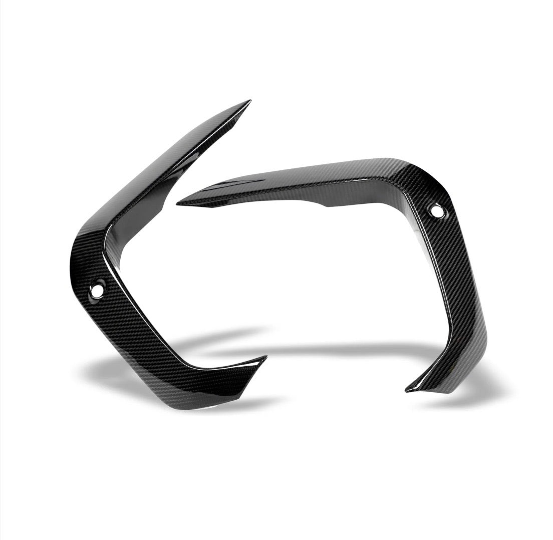 BMW X6M PRE-LCI RV Frontstoßstangen-Canards CPG Carbon