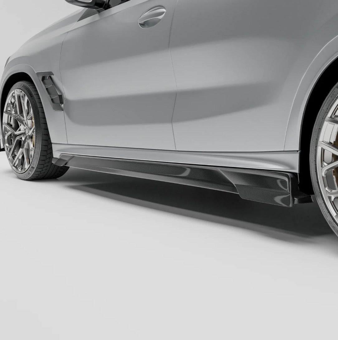 BMW X6M F96  PRE-LCI / LCI RV Seitenschweller CPG Carbon
