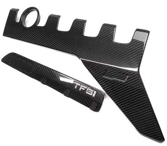 Audi RS3/RSQ3/TTRS Carbon Motorabdeckung