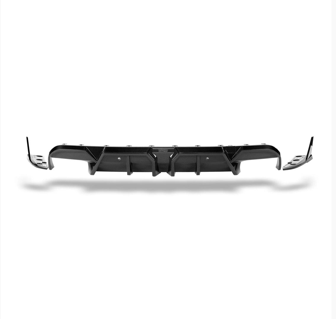 BMW X6M F96 PRE-LCI / LCI RV Heckdiffuser CPG Carbon