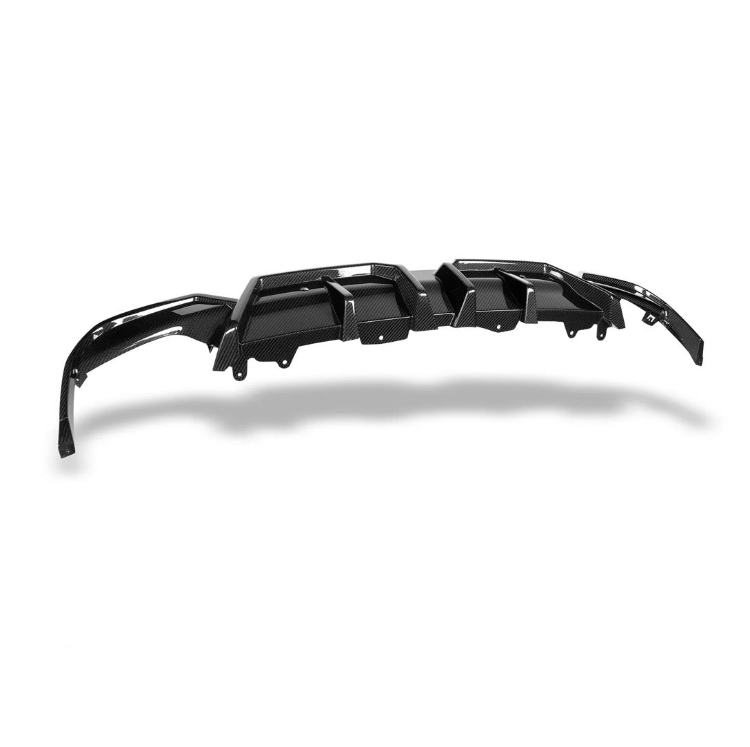 BMW X6M F96 PRE-LCI / LCI RV Heckdiffuser CPG Carbon