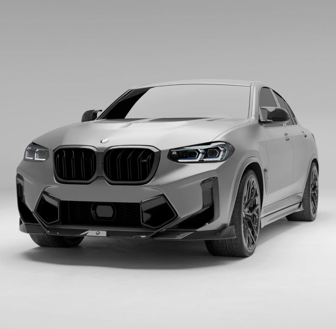 BMW X3M F97 LCI X4M F98 LCI RV Frontlippe CPG Carbon