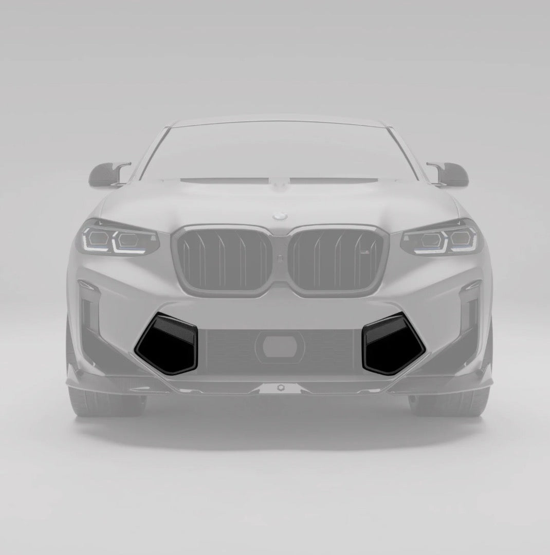 BMW X3M F97 LCI X4M F98 LCI RV Lufteinlässe CPG Carbon