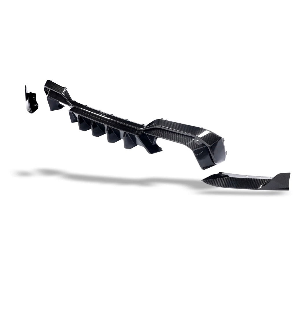 BMW X3M F97 LCI RV Heckdiffuser CPG Carbon