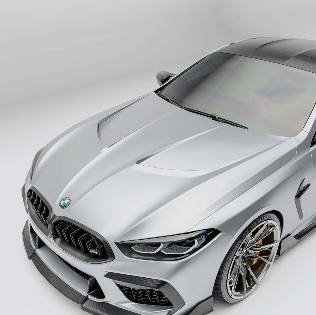 BMW M8 F91 F92 F93 RV Motorhaube CPG Carbon