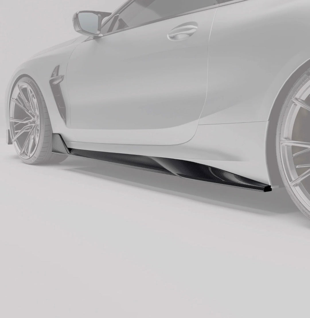 BMW M8 F91 F92 F93 G14 G15 RV Seitenschweller CPG Carbon