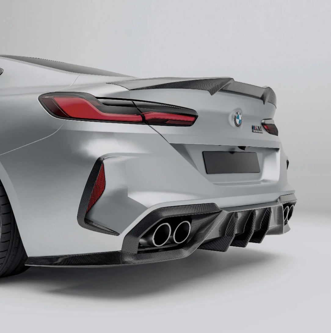 BMW M8 F91 F92 F93 RV Heckdiffuser CPG Carbon