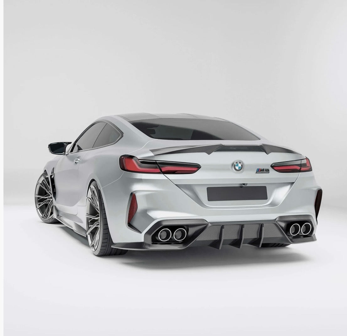 BMW M8 F91 F92 F93 RV Heckdiffuser CPG Carbon