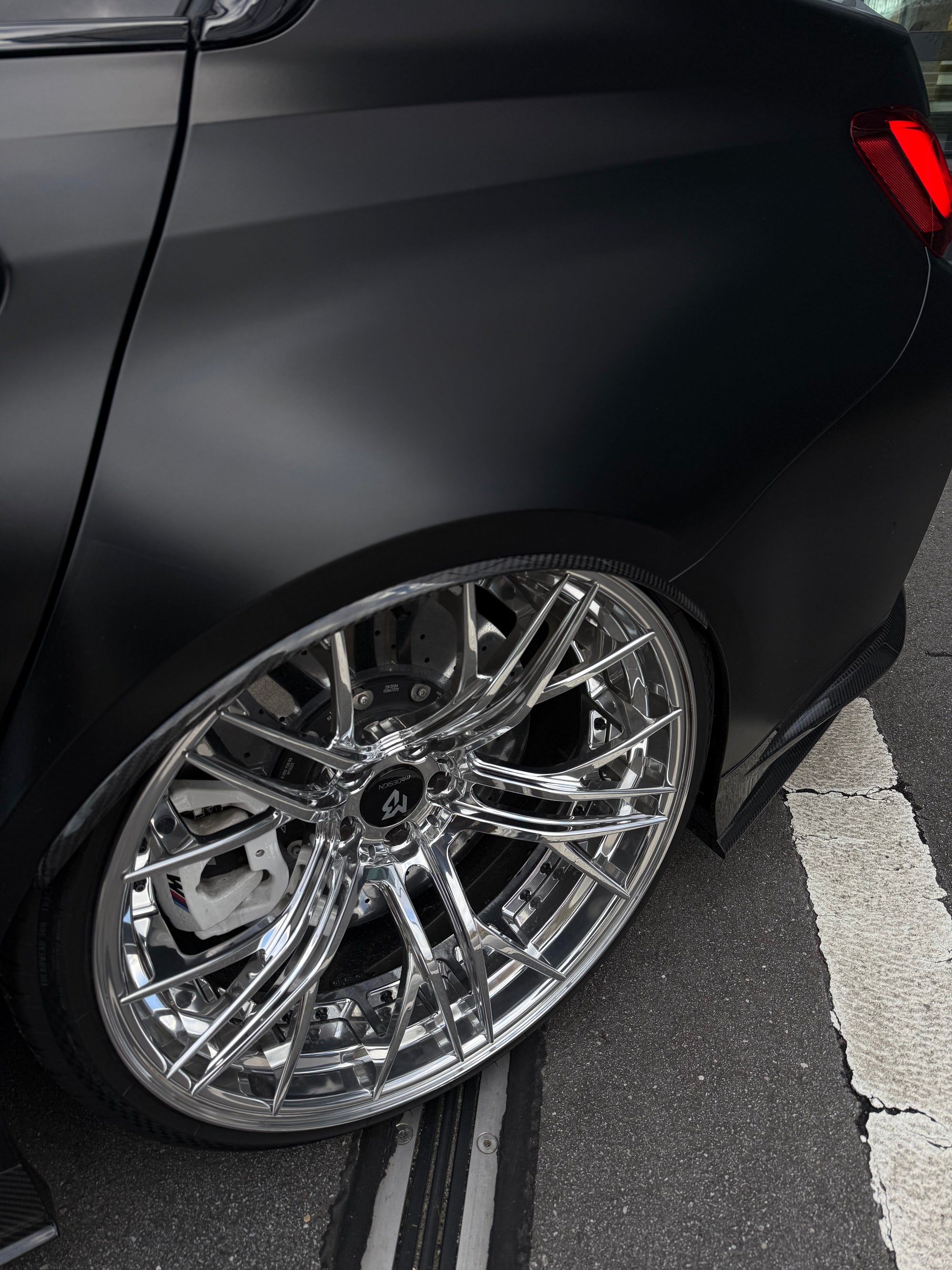 BMW M3 G80 G81 Kotflügel Verbreiterung CPG Carbon