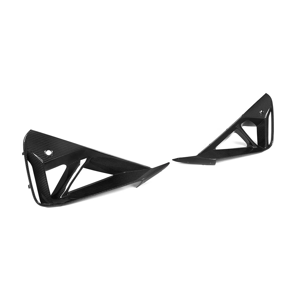 BMW 2er G42 2022+ Stoßstangen-Einsätze V3 CPG Carbon