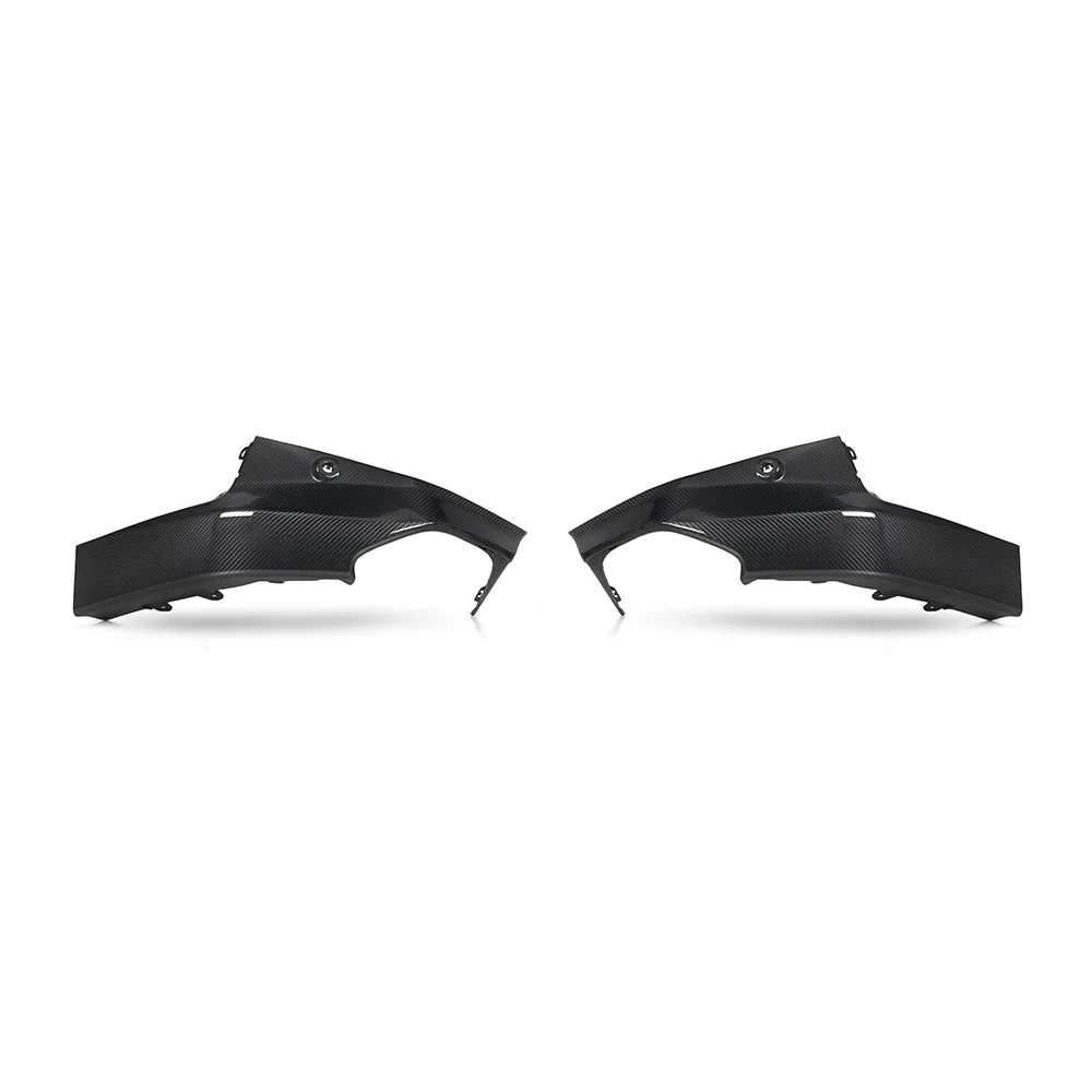 BMW 2er G42 2022+ Seitenstoßstangen-Diffuser-Einsatz CPG V1 Carbon
