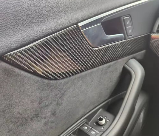 Audi A4 A5 S4 S5 RS4 RS5 Interieur Leisten Carbon 7-teilig