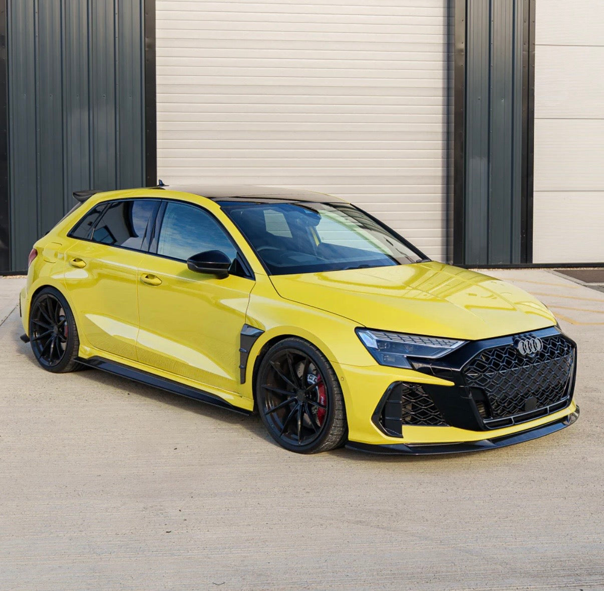Audi RS3 8Y 2025+ Frontlippe V9 CPG Carbon