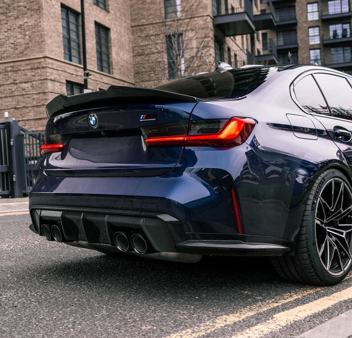 BMW M3 M4 G20 G28 G80 G22 G82 V7 CPG Spoiler Carbon