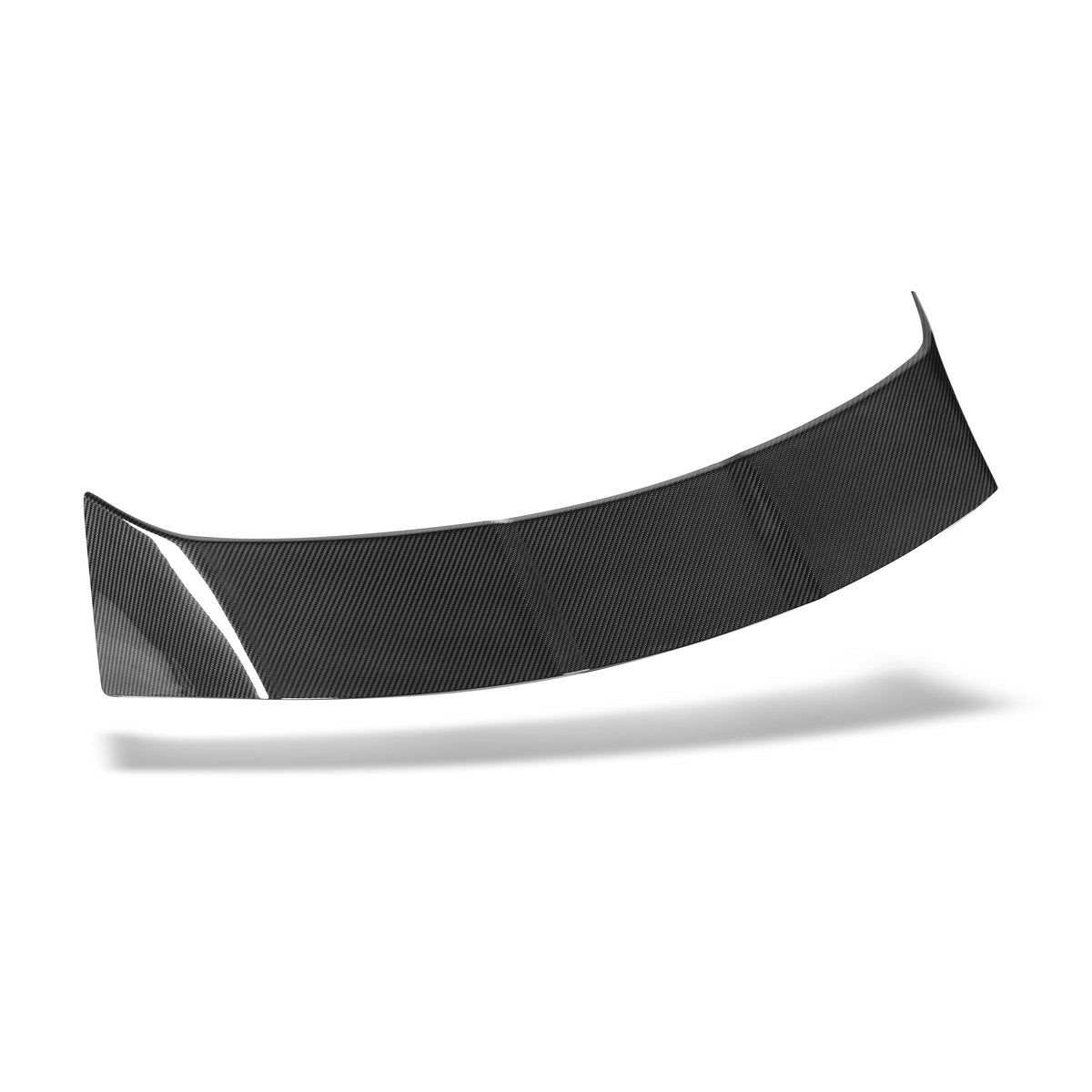 CPG X RV V2 Dachspoiler aus hochwertigem Dry-Carbon passend für Audi RS6 Avant C8 – sportliches Design mit markanter Carbon-Struktur.