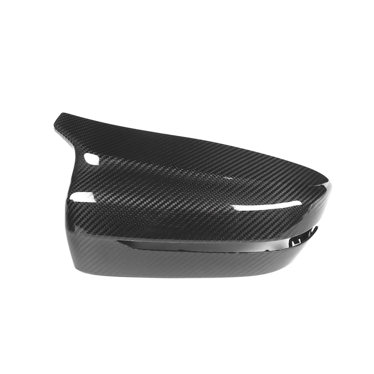 CPG + F9X Style Carbon Spiegelkappe für BMW 2er 3er 4er und i4 – Hochglanz Carbon Body Kit Detail