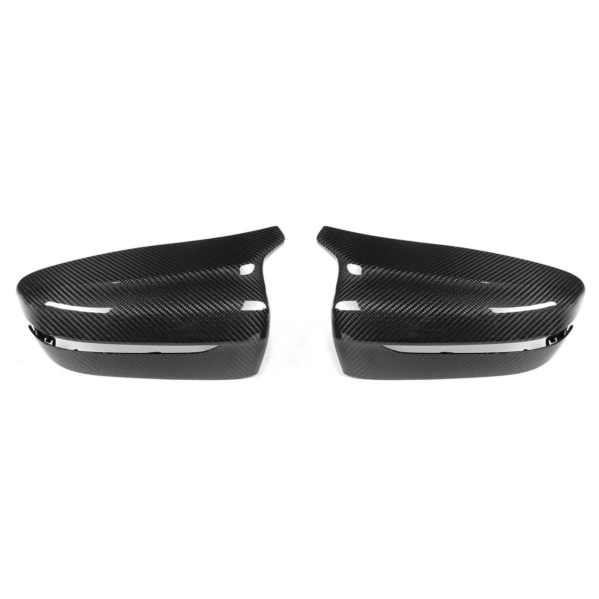 BMW M240i G42 M340i G20 G21 M440i G22 G23 F9X Style Carbon Spiegelkappen Vorderansicht