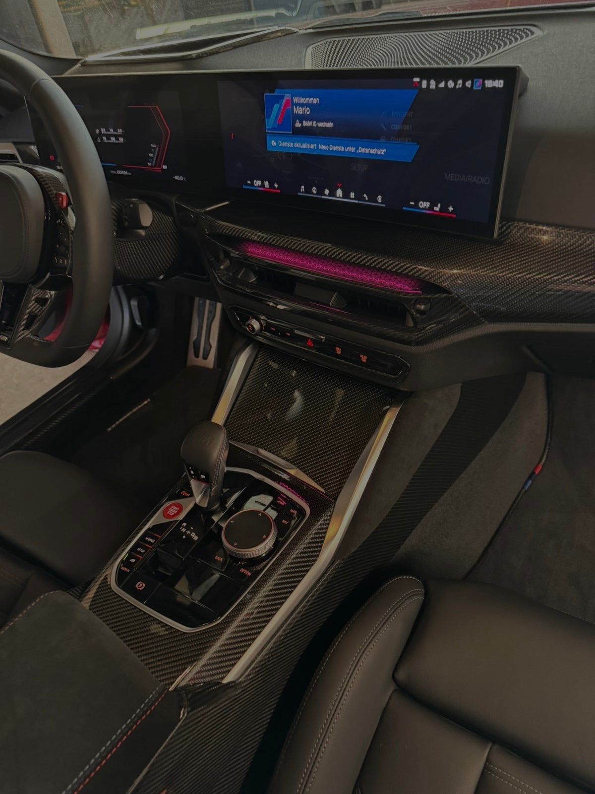 BMW M3 G80 M4 G82 Carbon Abdeckung 