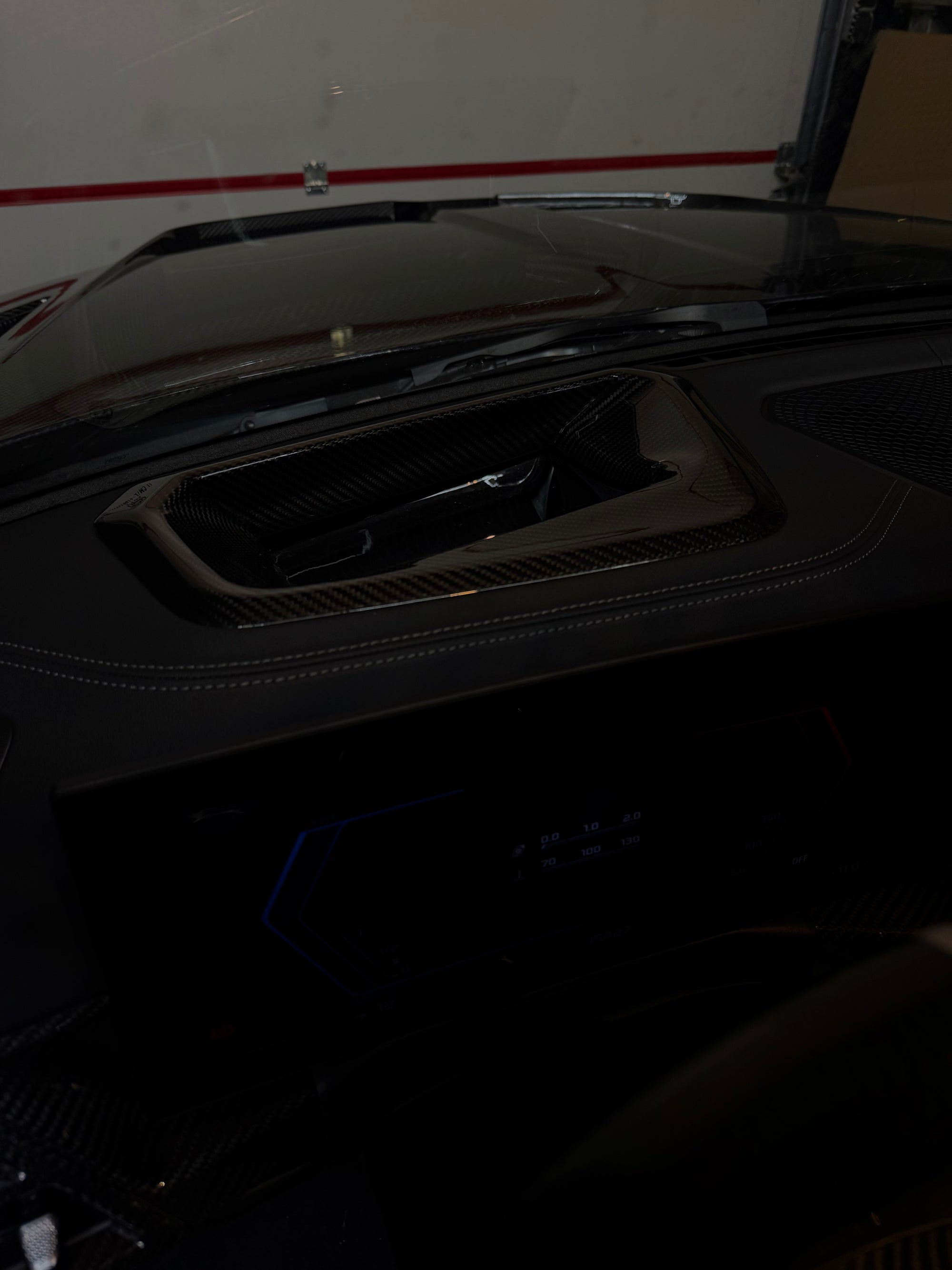 BMW M2 G87 2er G42 Carbon Head-up-Display Cover