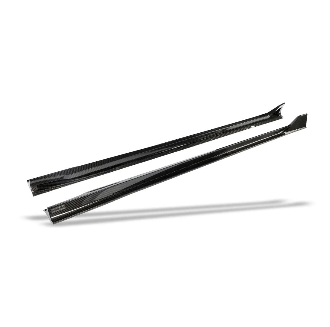 BMW M2 F87 und F87C Side Skirts aus Dry Carbon