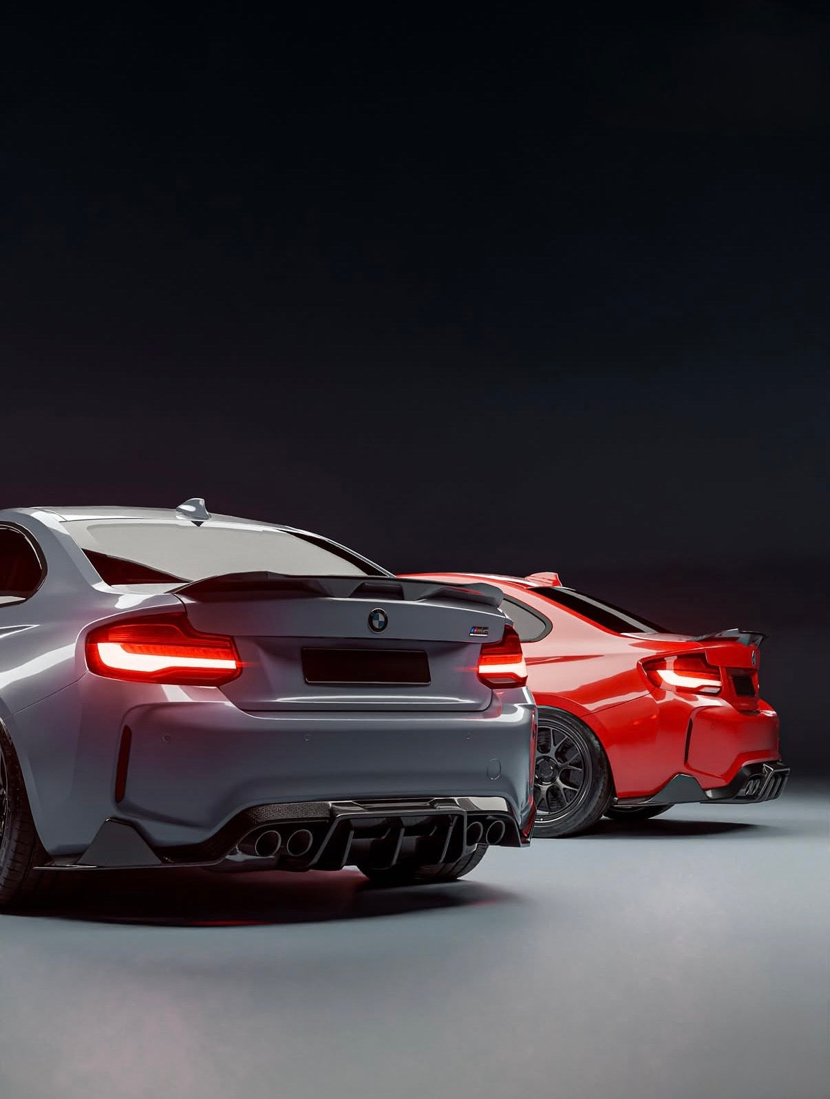 BMW M2 Competition F87C Carbon Heckspoiler Detailansicht