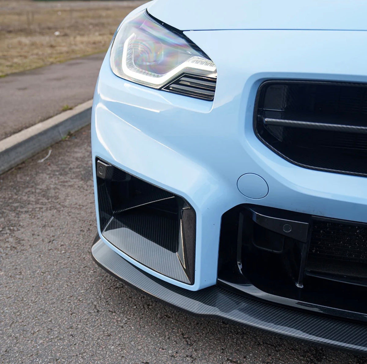     CPG+ V5 Dry-Carbon Frontlippe passend für BMW M2 G87 Detailansicht