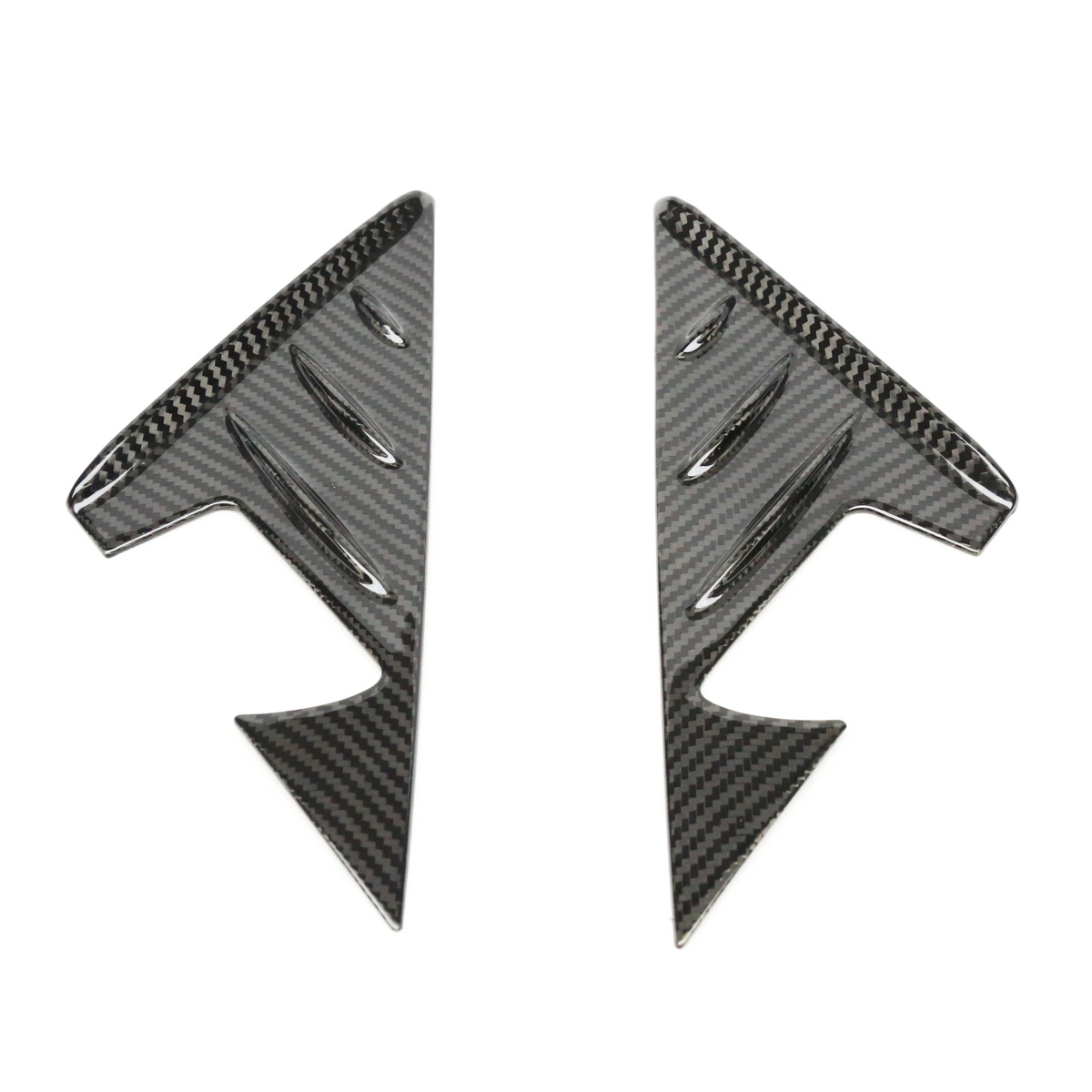 CPG+ V2 Spiegelsäulenverkleidung Dry-Carbon passend für BMW M2 G87, M3 G80 G81 und M4 G82 G83 – 2-teiliges Carbon Set