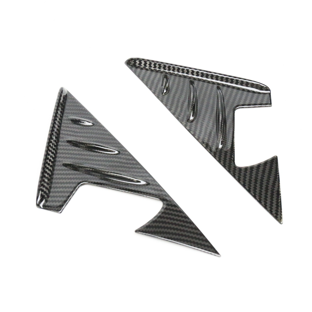 CPG+ V2 Spiegelsäulenverkleidung aus Dry-Carbon für BMW M2 M3 M4 – zweite Produktansicht des zweiteiligen Carbon-Sets