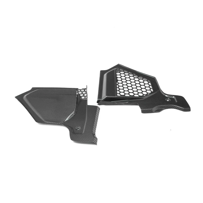 BMW M2 M3 M4 CPG+ V1 Carbon Rainplates – Rückseite und Bauteilform