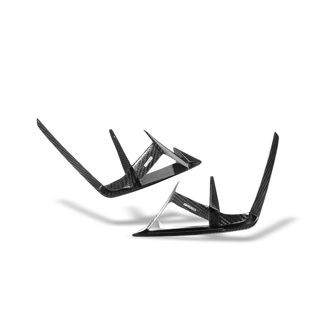 Dry-Carbon Canards Set passend für BMW M5 G90 und G99