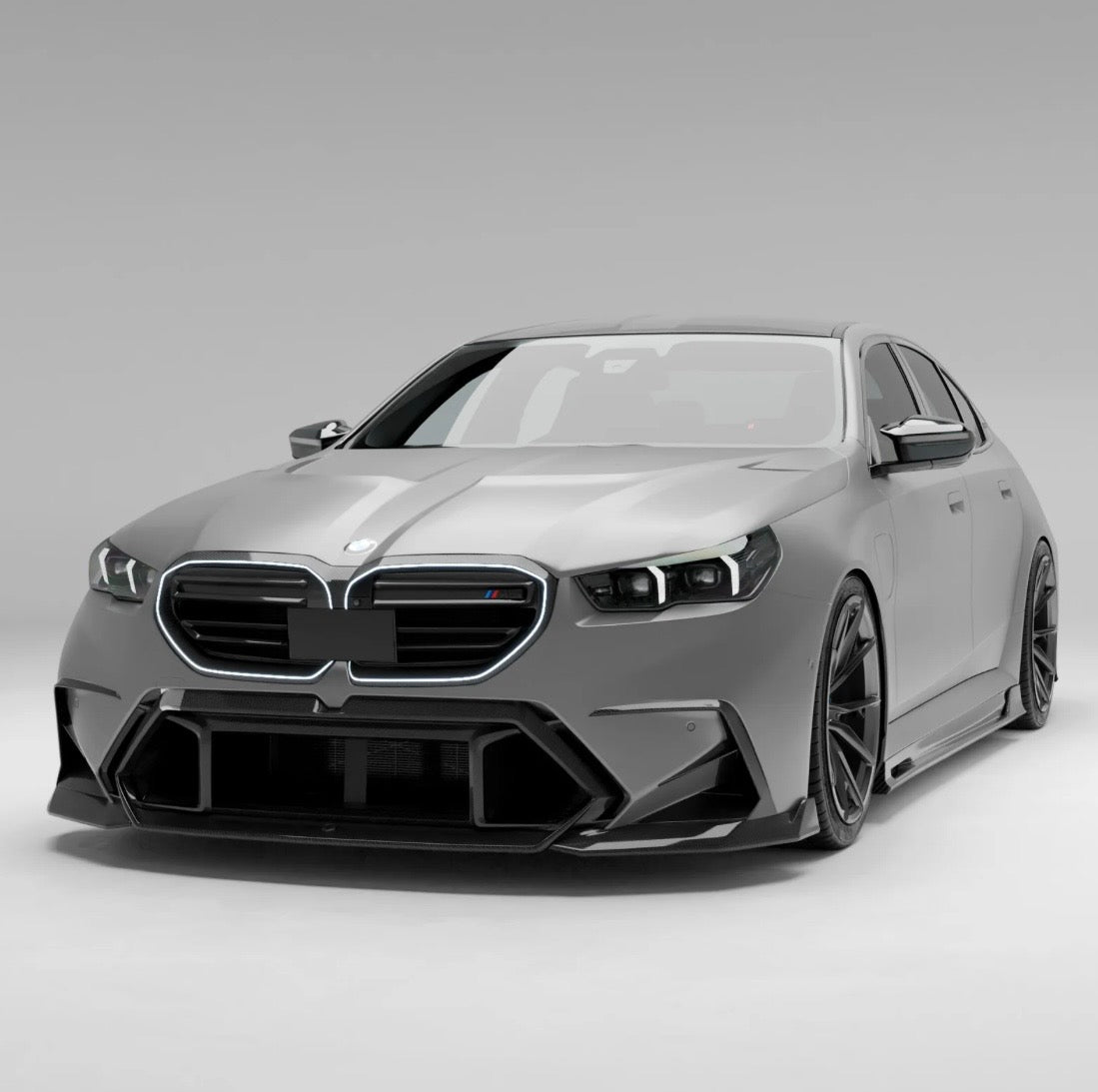 CPG+ RV V1 Dry-Carbon Frontlippe für BMW M5 G90 G99 Detailansicht