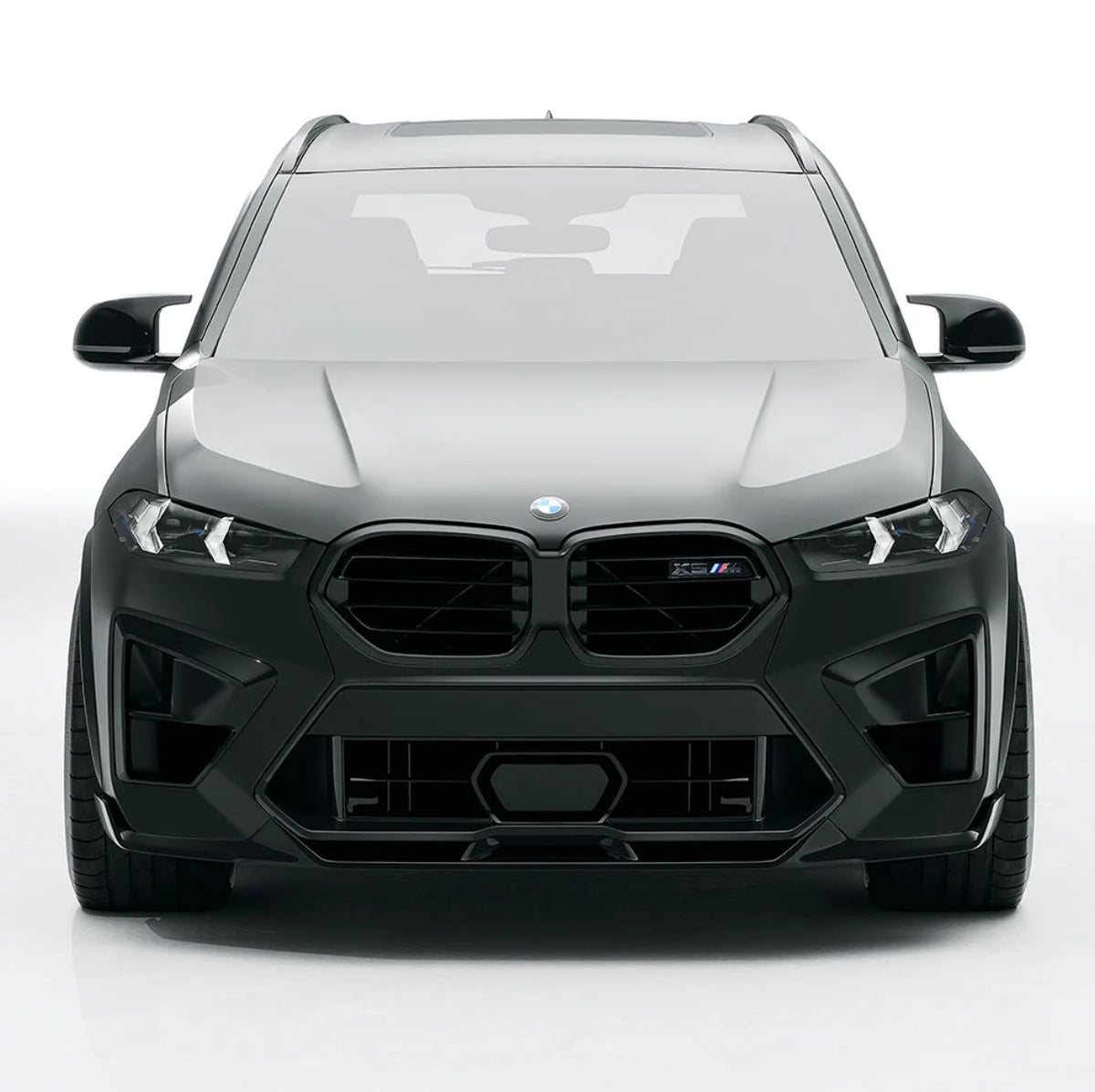 BMW X5 M F95 LCI mit CPG V4 Carbon-Kit Frontansicht