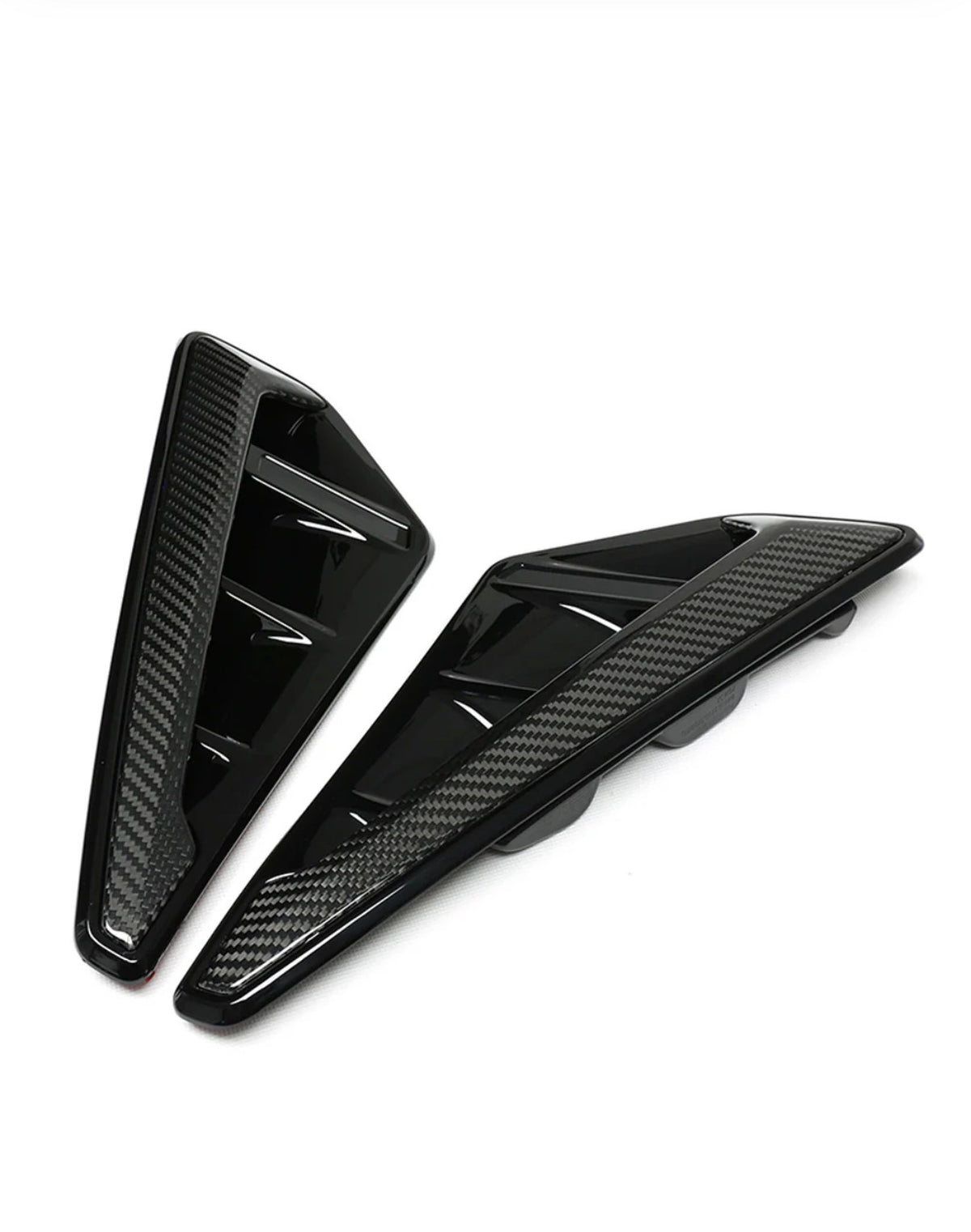 CPG Dry-Carbon Kotflügel-Einsätze passend für BMW X5 M F95 Pre-LCI 2019–2022 – Carbon Side Vents