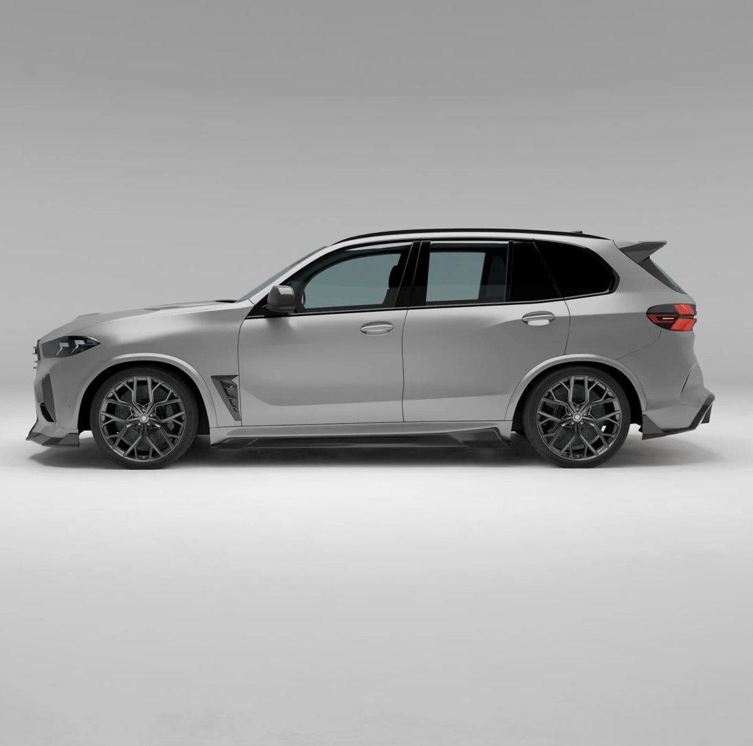 BMW X5 M F95 mit CPG RV Carbon Side Vents in der Seitenansicht