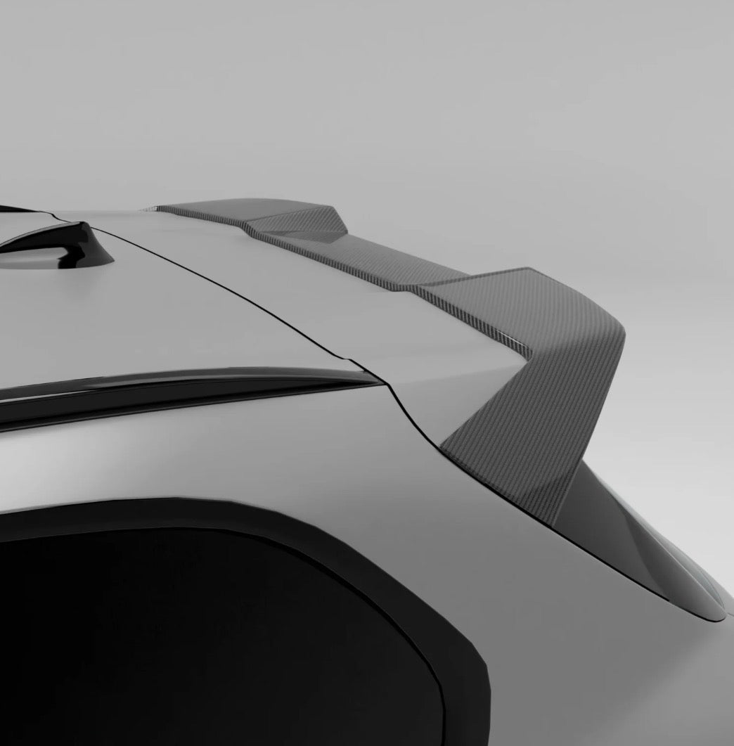 Detailansicht CPG Dry-Carbon Dachspoiler für BMW X5 M F95