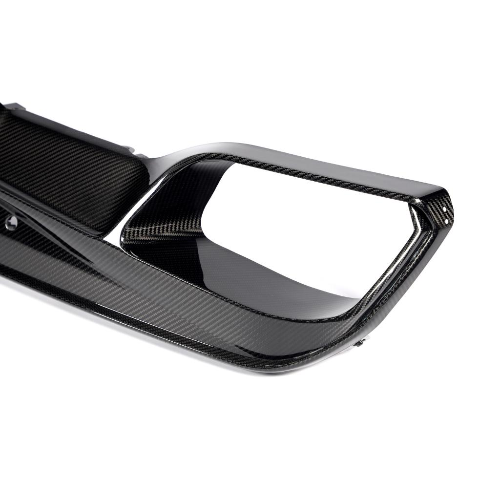 Detailansicht CPG MP V9 Carbon Heckdiffusor für BMW X5 M F95 LCI