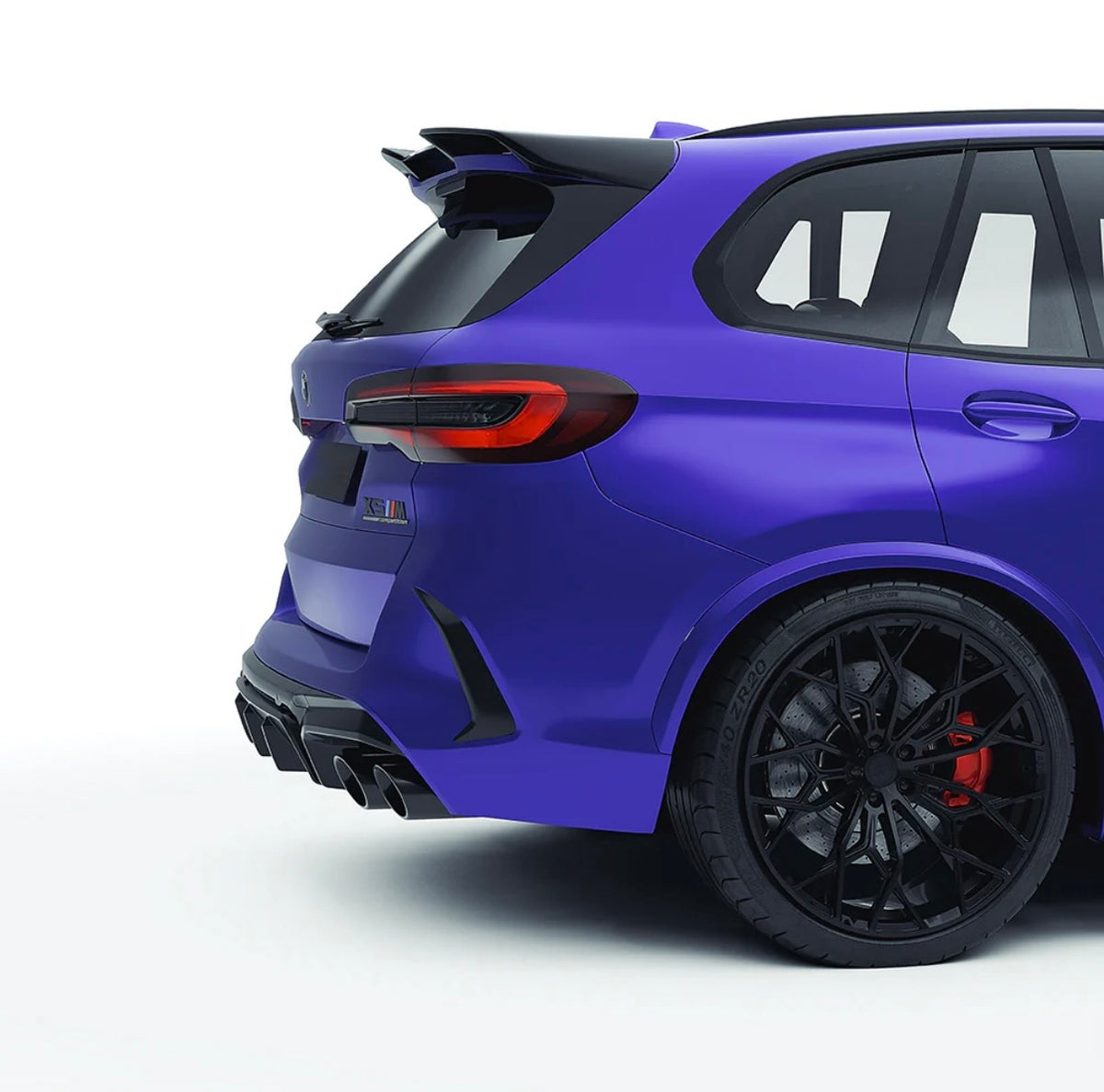 BMW X5 M F95 Pre-LCI mit Dry Carbon Seitenschwellern