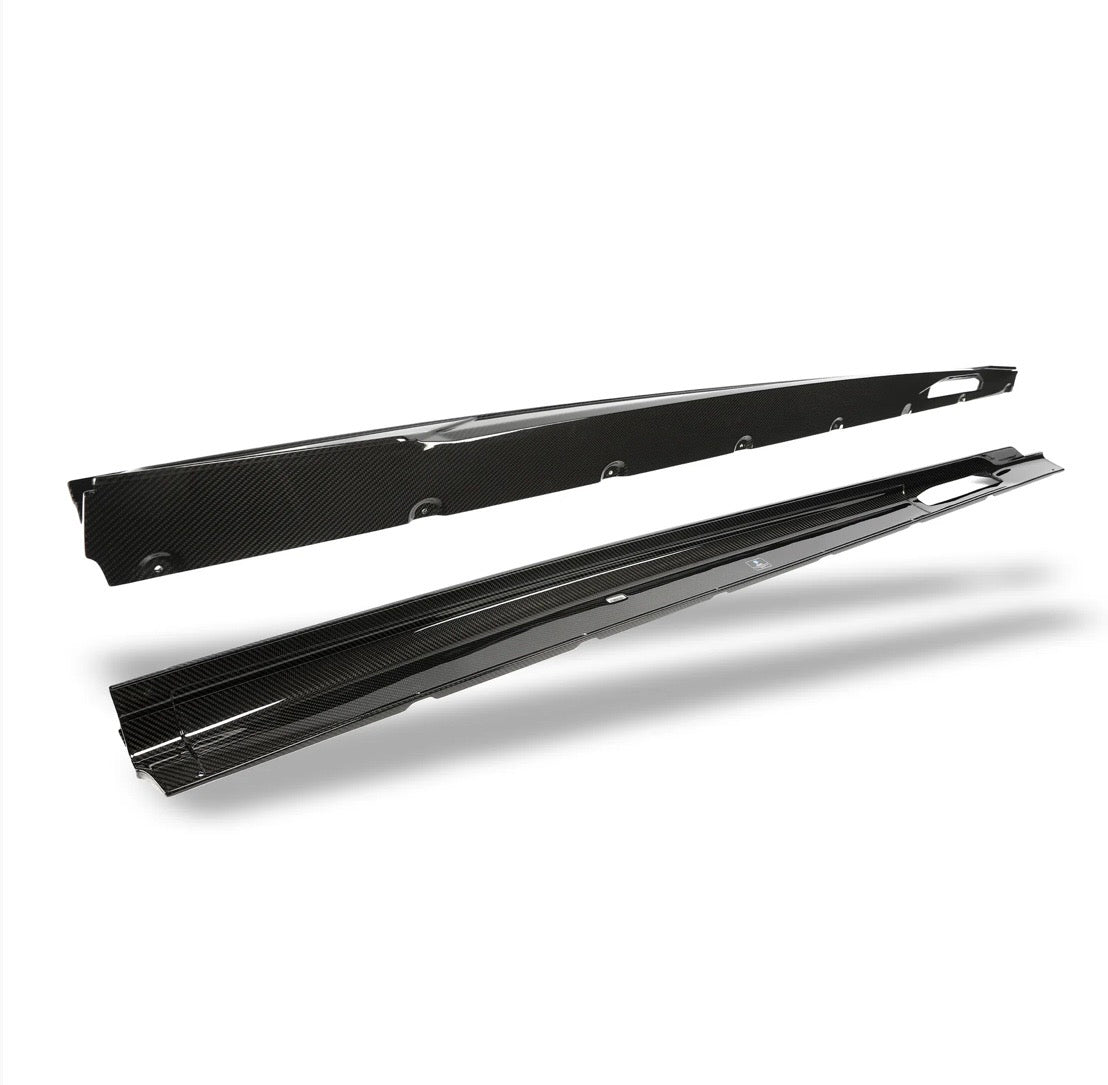 BMW X6 G06 Carbon Seitenschweller Detailansicht