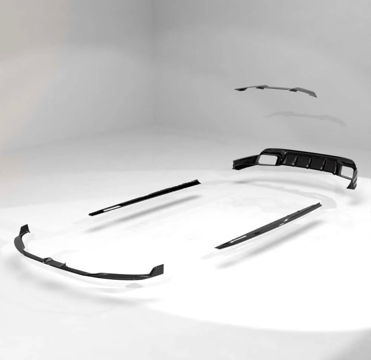 BMW X6 M F96 LCI V2 Komplettset aus Prepreg Dry Carbon