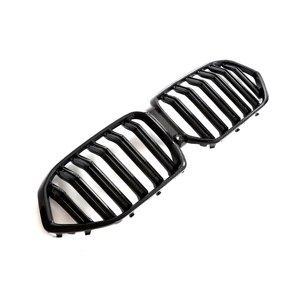 Dry-Carbon Frontgrill V7 passend für BMW X6 G06 X6 M F96 2019–2022